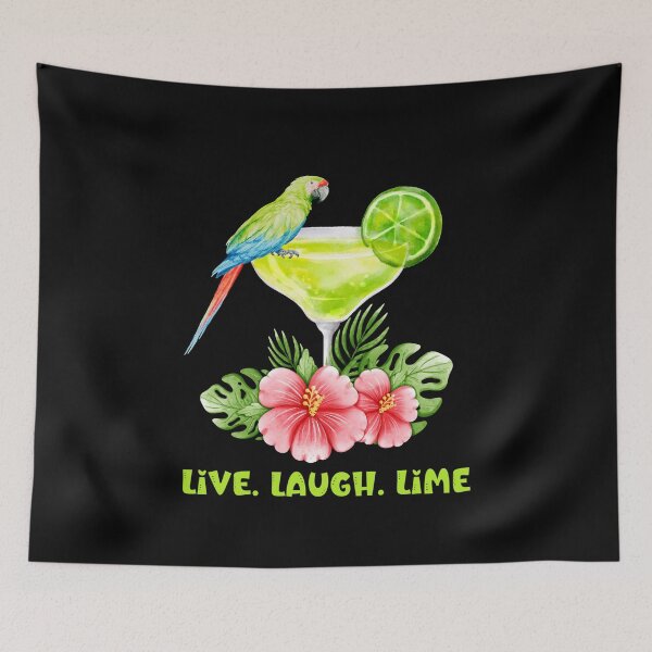 Item preview, LIVE LAUGH LIME - Your Passport To Tropical Happiness, Summer Girl's Trip, Pacific Ocean, Vacay Mood, Sunset, Beach, Party Animal designed and sold by Sun Sand & Sea Art.