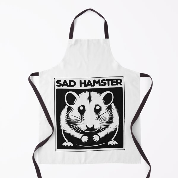 Item preview, Sad Hamster - Cute Funny Kawaii designed and sold by Urban-Alien.