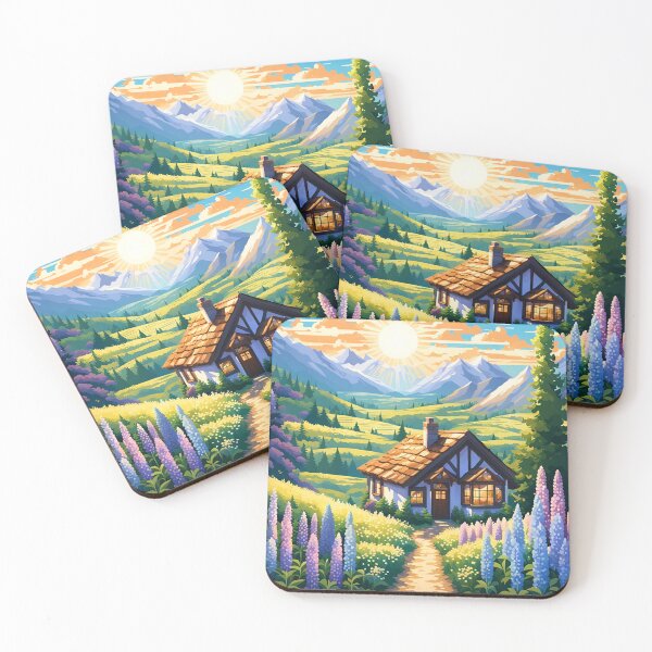 Item preview, Lupine Cottage designed and sold by VeiledVision.