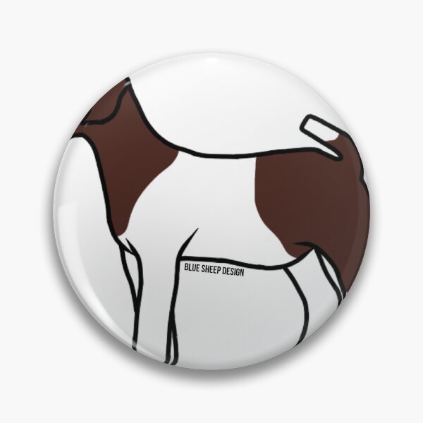 Item preview, Red Paint Boer Goat Wether designed and sold by Blue Sheep Design.