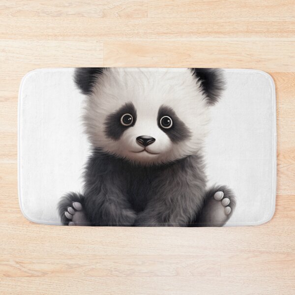 Item preview, Cute Fluffy Panda designed and sold by Static-Panda.