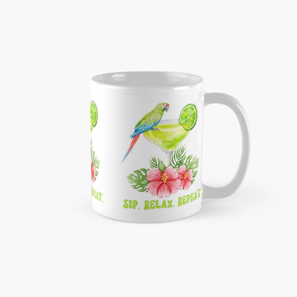 Item preview, SIP RELAX REPEAT - Your Passport To Tropical Happiness, Summer Girl's Trip, Pacific Ocean, Vacay Mood, Sunset, Beach, Party Animal designed and sold by Sun Sand & Sea Art.
