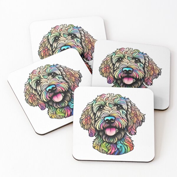 Item preview, Zentangle Labradoodle  designed and sold by A-Wood-.