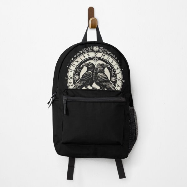 Item preview, Odin Ravens Huginn and Muninn Norse Mythology designed and sold by Chmielayka.