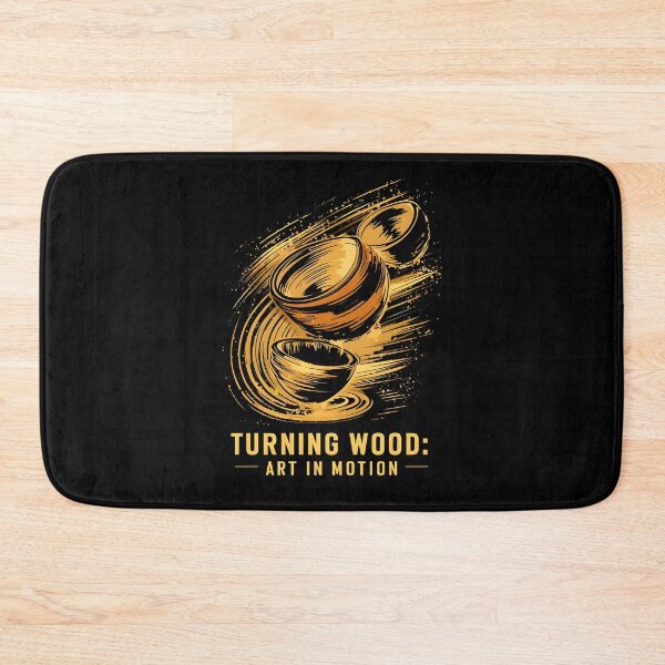 Item preview, Swirling Craft - Woodturning Elegance Design designed and sold by VoyteksDesigns.