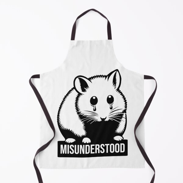 Item preview, Sad Hamster- Misunderstood - Cute Kawaii designed and sold by Urban-Alien.
