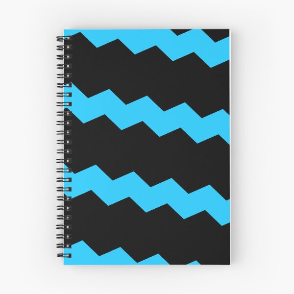 Item preview, Blue Diagonal Chevron Jagged Lines Repeating Prolific Pattern designed and sold by Alchemy-A-La-G.