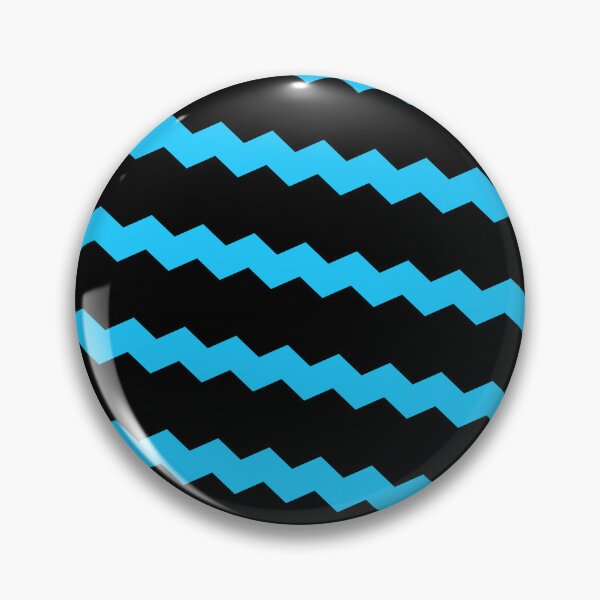 Item preview, Blue Diagonal Chevron Jagged Lines Repeating Prolific Pattern designed and sold by Alchemy-A-La-G.