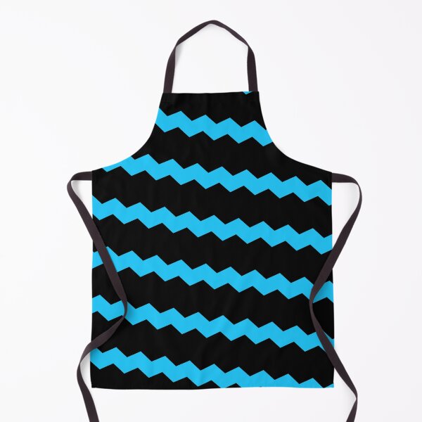 Item preview, Blue Diagonal Chevron Jagged Lines Repeating Prolific Pattern designed and sold by Alchemy-A-La-G.