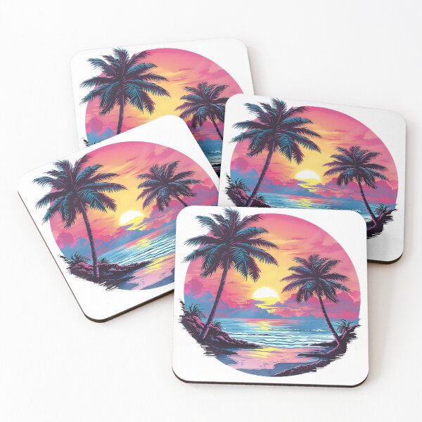Item preview, Sunset Palms designed and sold by TheKMBensons.