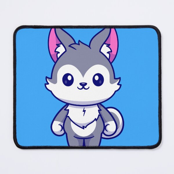 Item preview, Arctic Elegance: Cute Husky Dog Standing" designed and sold by hjian8219.