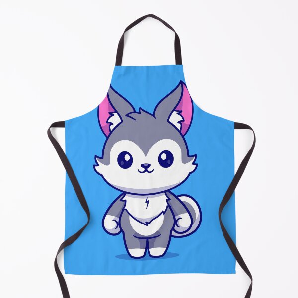 Item preview, Arctic Elegance: Cute Husky Dog Standing" designed and sold by hjian8219.
