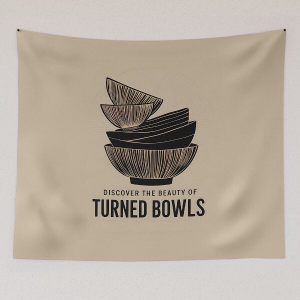 Item preview, Stacked Grace - Turned Bowls Design designed and sold by VoyteksDesigns.