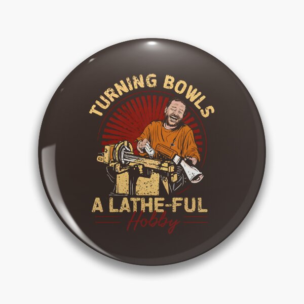 Item preview, Woodturning Enthusiast - Lathe Craft Passion Design designed and sold by VoyteksDesigns.