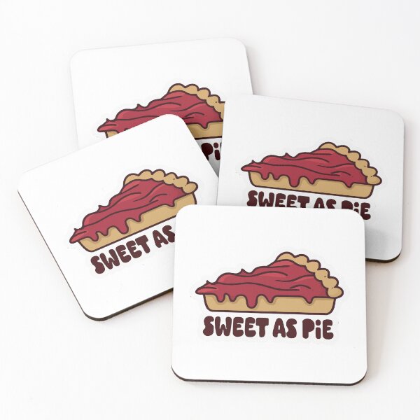 Item preview, Sweet as Pie - Playful Cherry Pie Cartoon Design designed and sold by NiftyWrx.