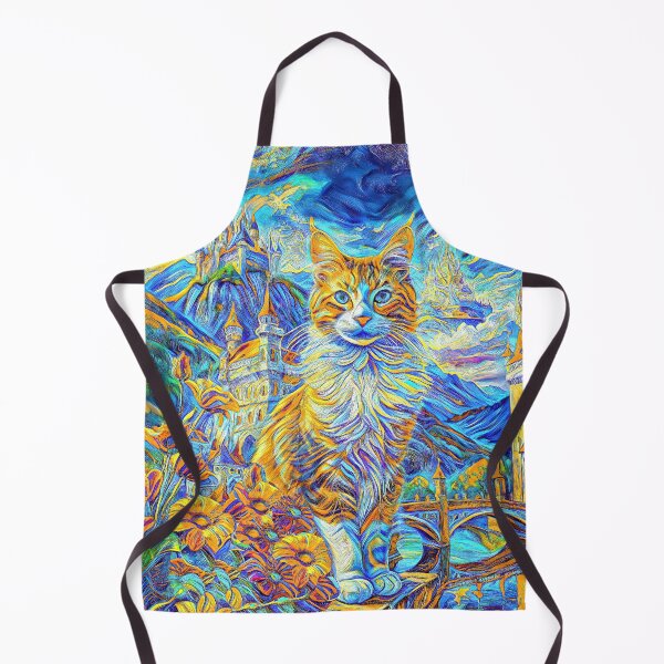 Item preview, Abstraction of castle and cat. DeepDream designed and sold by blackhalt.