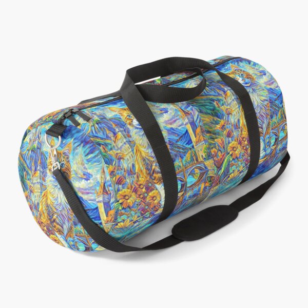 Item preview, Abstraction of castle and cat. DeepDream designed and sold by blackhalt.