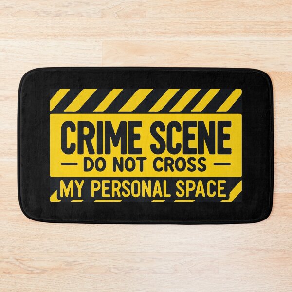 Item preview, Do Not Cross My Personal Space designed and sold by Shrouded Unraveled.