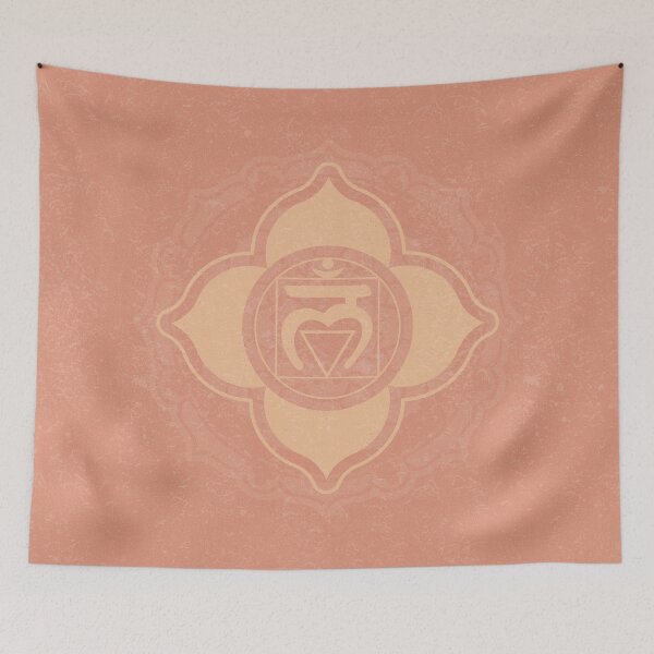 Item preview, Root Chakra Mandala - Coral + Melon designed and sold by Irene Estelle.