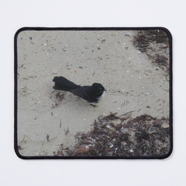 Item preview, Willie wagtail at the beach designed and sold by greentiger1.