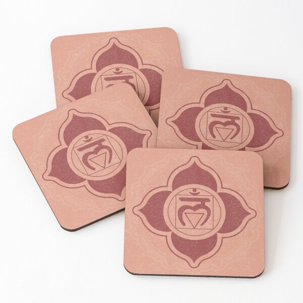 Item preview, Root Chakra Mandala - Coral + Ruby designed and sold by Irene Estelle.