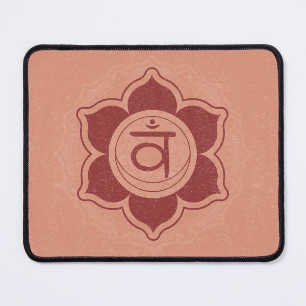 Item preview, Sacral Chakra Mandala - Coral + Ruby designed and sold by Irene Estelle.