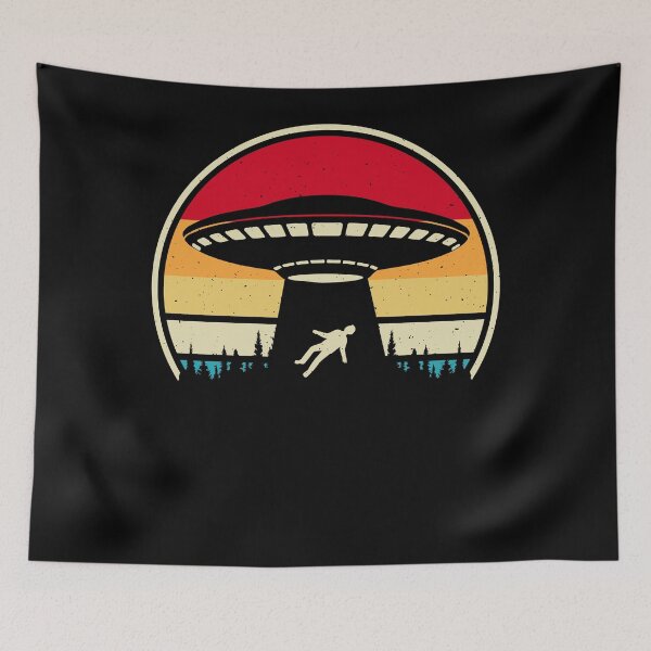Item preview, Unidentified Flying, Space Alien UFO Neon Lights Rave Alien Lovers designed and sold by ArtByKatti.