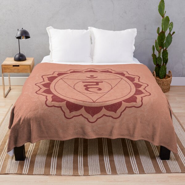 Item preview, Throat Chakra Mandala - Coral + Ruby designed and sold by Irene Estelle.