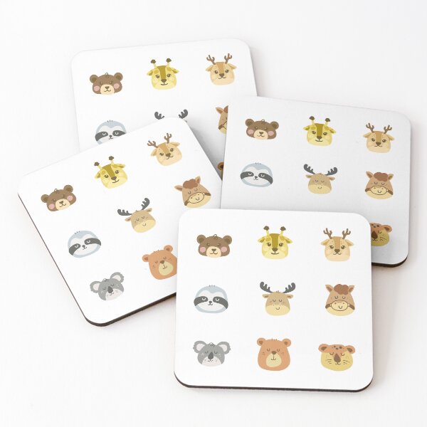 Item preview, cute little animals that live in the jungle a wild life designed and sold by huape.