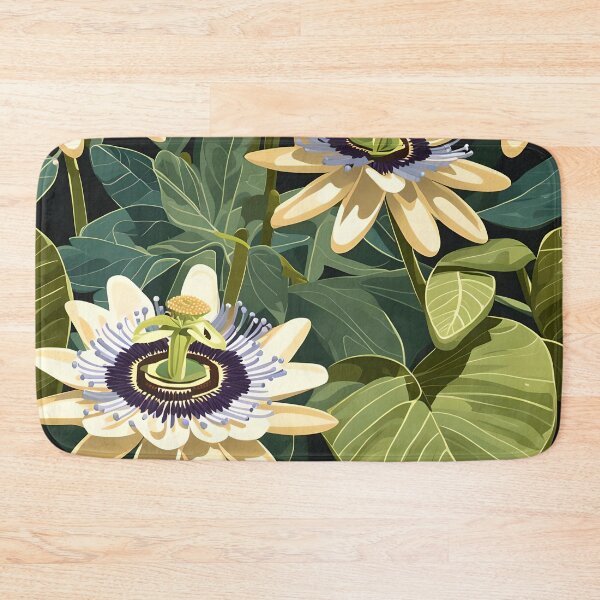 Item preview, Passiflora Wallpaper  designed and sold by VeiledVision.