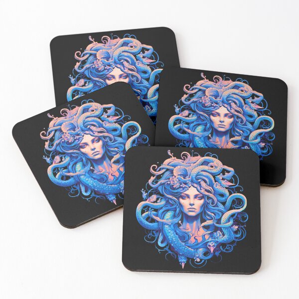 Item preview, Retro Design Medusa Greek Mythology designed and sold by Chmielayka.