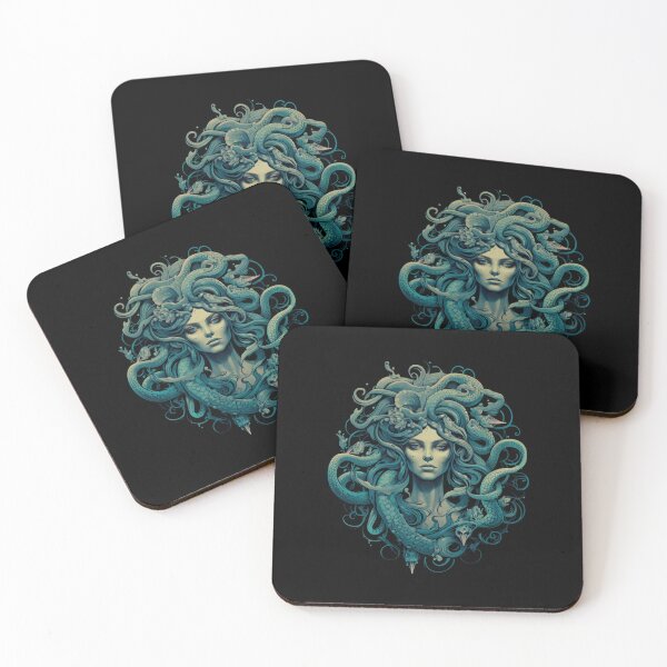Item preview, Retro Design Medusa Greek Mythology designed and sold by Chmielayka.