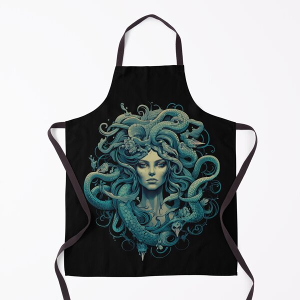 Item preview, Retro Design Medusa Greek Mythology designed and sold by Chmielayka.