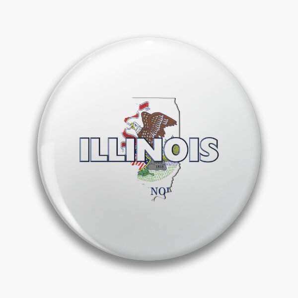 Item preview, Illinois Colored State designed and sold by m2inspiration.