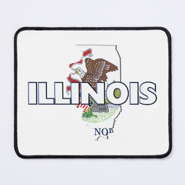Item preview, Illinois Colored State designed and sold by m2inspiration.