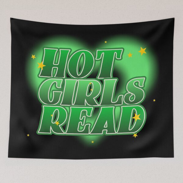 Item preview, Hot Girls Read designed and sold by BookishLounge.