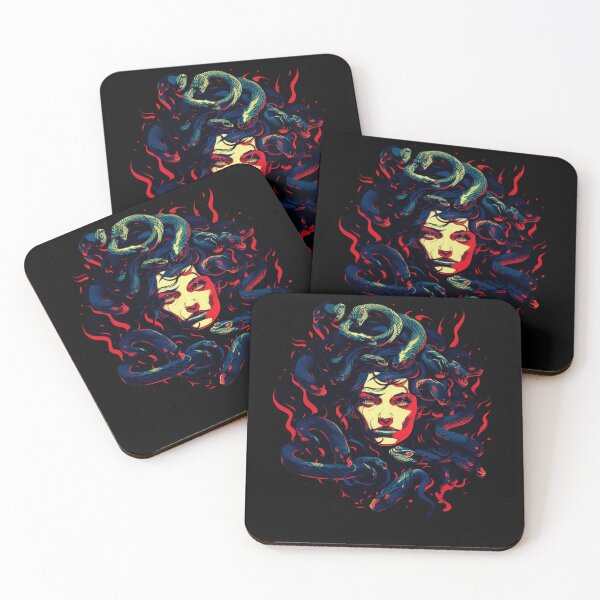 Item preview, Retro Design Medusa Greek Mythology designed and sold by Chmielayka.