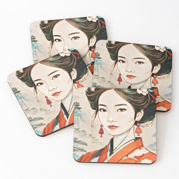 Item preview, Traditional japanese woman designed and sold by ManikRaja.