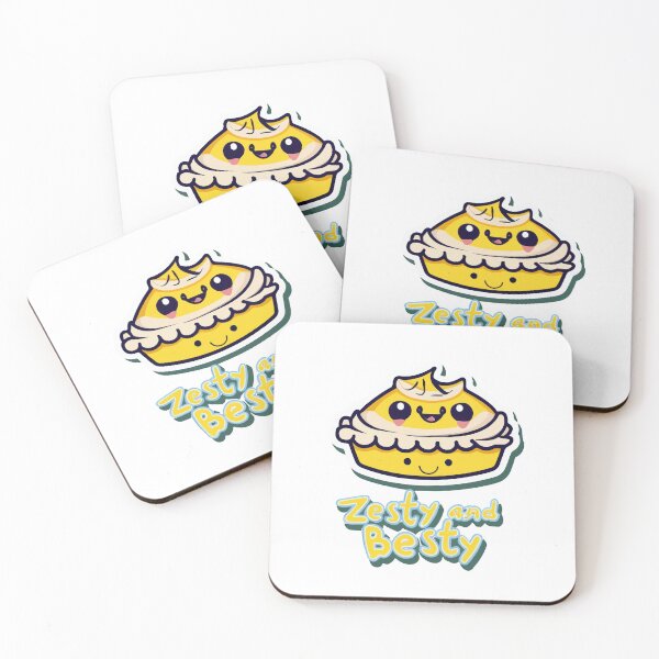 Item preview, Kawaii Lemon Meringue Pie - Zesty and Besty designed and sold by NiftyWrx.