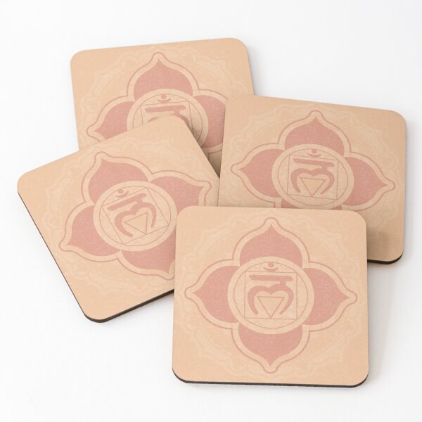 Item preview, Root Chakra Mandala - Melon + Coral designed and sold by Irene Estelle.