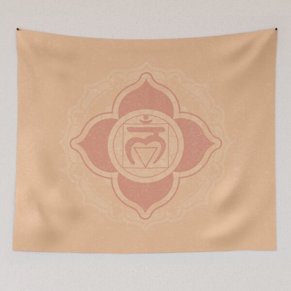 Item preview, Root Chakra Mandala - Melon + Coral designed and sold by Irene Estelle.