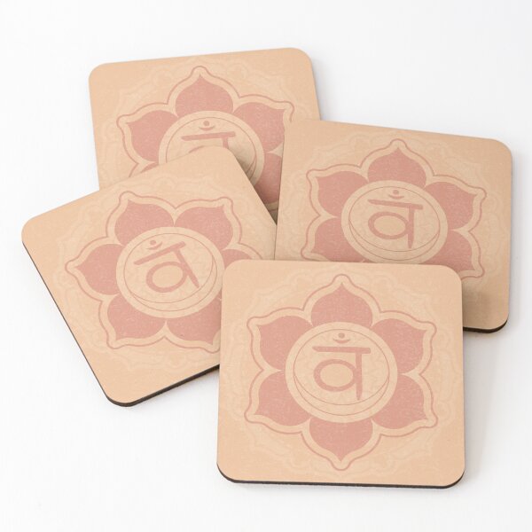 Item preview, Sacral Chakra Mandala - Melon + Coral designed and sold by Irene Estelle.