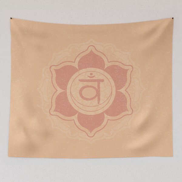 Item preview, Sacral Chakra Mandala - Melon + Coral designed and sold by Irene Estelle.