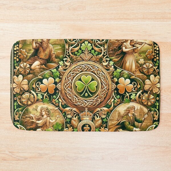 Item preview, Vintage Irish Folk Art: Emerald Elegy designed and sold by stevepmp.