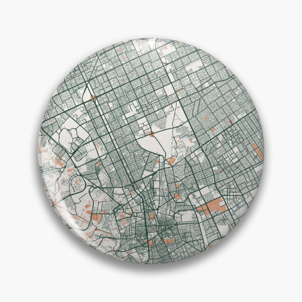 Item preview, Riyadh City Map of Saudi Arabia  - Bohemian designed and sold by deMAP.