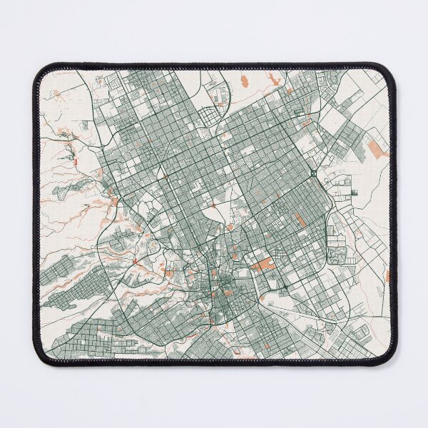 Item preview, Riyadh City Map of Saudi Arabia  - Bohemian designed and sold by deMAP.