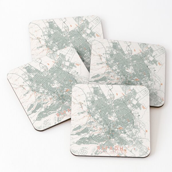 Item preview, Riyadh City Map of Saudi Arabia  - Bohemian designed and sold by deMAP.