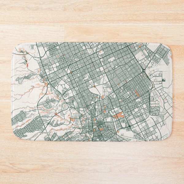 Item preview, Riyadh City Map of Saudi Arabia  - Bohemian designed and sold by deMAP.