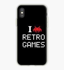 i love retro game iPhone Case