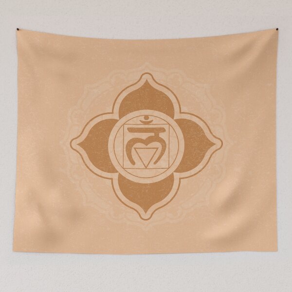 Item preview, Root Chakra Mandala - Melon + Rust designed and sold by Irene Estelle.